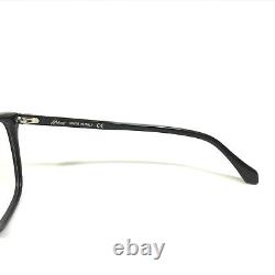 Montures de lunettes Brioni BR0033O 001 Noir Argent Carré Plein 52-20-145