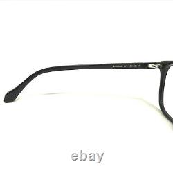 Montures de lunettes Brioni BR0033O 001 Noir Argent Carré Plein 52-20-145