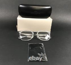 Montures de lunettes Coach HC5177 9455 Transparent Clair Argent Plein Contour 53-23-150