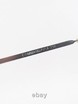 Montures de lunettes Command uniquement, COMMAND USA 23K, Argent