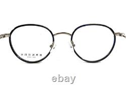 Montures de lunettes Erkers 1879 VANITA PARK argentées bleues rondes à monture complète 45-20-140
