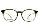 Montures De Lunettes Erkers Dover Olive Argent Rond En Titane &agrave; Cerclage Complet 48-28-148