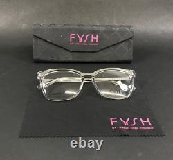 Montures de lunettes FYSH 3620 S313 Argent clair Carré Cerclage complet 52-16-135