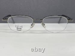 Montures de lunettes Femme Homme Argent Gau Gun Ovale Rond Décideur Demi Cerclée