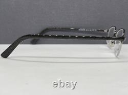 Montures de lunettes Femme Homme Argent Gau Gun Ovale Rond Décideur Demi Cerclée