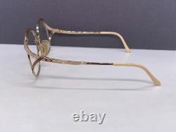 Montures de lunettes Femme Ronde Ovale Argent Plein Vintage Années 90 2474 Carré Grand