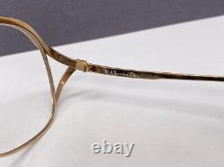 Montures de lunettes Femme Ronde Ovale Argent Plein Vintage Années 90 2474 Carré Grand