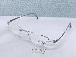 Montures de lunettes Flair pour femme, argentées, sans monture, petites lentilles 504 707 Pure.