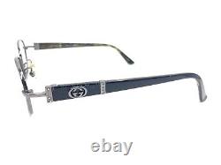 Montures de lunettes Gucci GG 8555J B91 Titan Gunmetal Silver 52-16 135 pour femmes au Japon