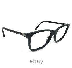 Montures de lunettes Gucci GG0018O 005 Noir Argent Carré Plein Bord 54-18-140