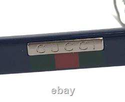 Montures de lunettes Gucci GG0750O 003 Bleu Argent Rectangle Cerclage Complet 56-18-150 Montures de lunettes Gucci GG0750O 003 Bleu Argent Rectangle Cerclage Complet 56-18-150
