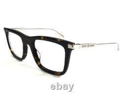 Montures de lunettes Gucci GG1438O 002 Tortoise Argent Carré Cerclage Complet 53-20-145