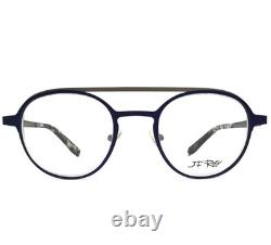 Montures de lunettes JF Rey JF2769 2205 Bleu Gun Gunmetal semi-cerclées 47-22-147