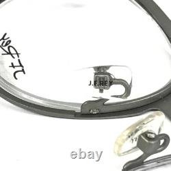 Montures de lunettes JF Rey JF2769 2205 Bleu Gun Gunmetal semi-cerclées 47-22-147