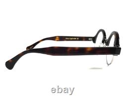 Montures de lunettes Kala OMEGA ARSV Écaille foncée Argent Rond Cerclage complet 40-25-135