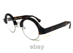 Montures de lunettes Kala OMEGA ARSV Écaille foncée Argent Rond Cerclage complet 40-25-135