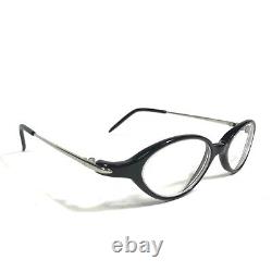 Montures de lunettes Oliver Peoples OP-543 BK Noires Argent Rondes à Cerclage Complet 45-16-120