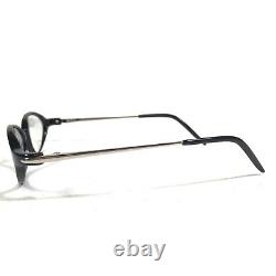 Montures de lunettes Oliver Peoples OP-543 BK Noires Argent Rondes à Cerclage Complet 45-16-120