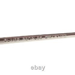 Montures de lunettes Oliver Peoples OP-543 BK Noires Argent Rondes à Cerclage Complet 45-16-120