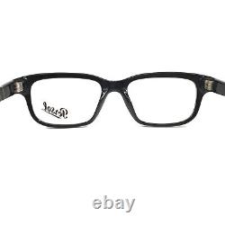 Montures de lunettes Persol 3073-V 95 Film Noir Édition Noir Argent 52-18-145