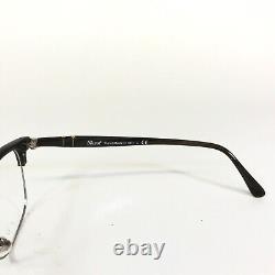 Montures de lunettes Persol 8359-V 1045 Marron Argent Carré Plein Bord 53-19-145