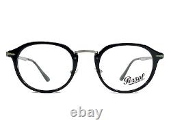 Montures de lunettes Persol Édition Calligraphe 3168-V 95 Noir Argent 50-22-145