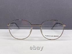 Montures de lunettes Porsche pour hommes, rondes, gris et noires, P 8330, à monture complète, NP