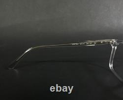 Montures de lunettes Prada VPR14W U43-1O1 en cristal clair argenté carré 56-18-150