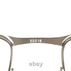 Montures de lunettes Ray-Ban RB6332 2538 rouge argent rectangulaires à monture cerclée 53-18-140