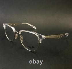 Montures de lunettes Ray-Ban RB6396 2936 Argent clair corne ronde 51-19-140