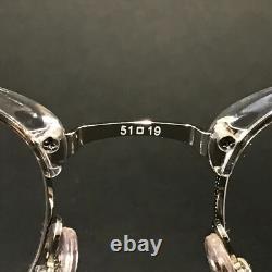 Montures de lunettes Ray-Ban RB6396 2936 Argent clair corne ronde 51-19-140