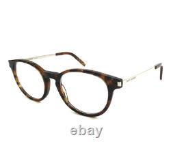 Montures de lunettes Saint Laurent SL25 005 Havana Brown Tortoise Silver 49-19-140