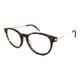 Montures De Lunettes Saint Laurent Sl25 005 Havana Brown Tortoise Silver 49-19-140