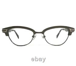 Montures de lunettes Seraphin GRAND 8557 noir canon de fusil foncé argent noir Tokyo 49-19-145