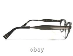 Montures de lunettes Seraphin GRAND 8557 noir canon de fusil foncé argent noir Tokyo 49-19-145