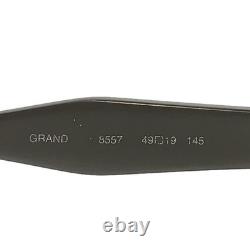 Montures de lunettes Seraphin GRAND 8557 noir canon de fusil foncé argent noir Tokyo 49-19-145