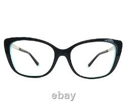 Montures de lunettes Tiffany & Co. TF 2208-B 8055 Argent Cristaux Yeux de chat 52-16-140