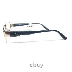 Montures de lunettes Valentino V2101 719 Bleu Argent Rectangulaires Cerclées 54-15-135