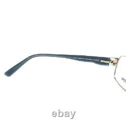 Montures de lunettes Valentino V2101 719 Bleu Argent Rectangulaires Cerclées 54-15-135