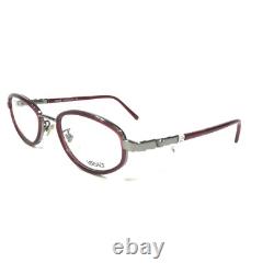 Montures de lunettes Versace MOD. M77 COL. A37 Violet Argent Rond Cerclage Complet 51-19-125