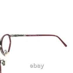 Montures de lunettes Versace MOD. M77 COL. A37 Violet Argent Rond Cerclage Complet 51-19-125
