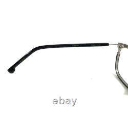 Montures de lunettes de prescription Fiction SVBK Argent Noir Carré Cerclage Complet 51-20-140