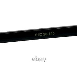 Montures de lunettes de prescription Fiction SVBK Argent Noir Carré Cerclage Complet 51-20-140