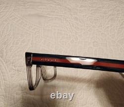 Montures de lunettes pour homme Gucci GG0752 003 argent brillant