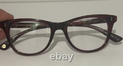 Montures de lunettes unisexes Garrett Leight GLCO Tia Jane couleur merlot neuves