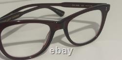 Montures de lunettes unisexes Garrett Leight GLCO Tia Jane couleur merlot neuves