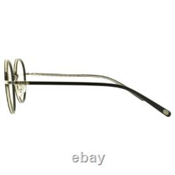 NOUVEAU ! EYEVAN 7285 E-0501-SG BK/S Monture Optique Ronde Complète Femme Noir/Argent