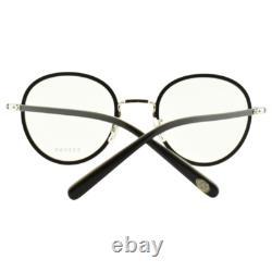 NOUVEAU ! EYEVAN 7285 E-0501-SG BK/S Monture optique ronde pleine en métal noir/argent pour femmes