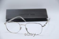 NOUVEAUX LUNETTES DE VUE DIOR HOMME DIORTECHNICITYO4 010 ARGENT AUTHENTIQUES AVEC ÉTUI 53-18