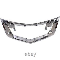 New Satin Silver Grille Surround Pour 2009-2011 Acura Tl Navires Aujourd'hui